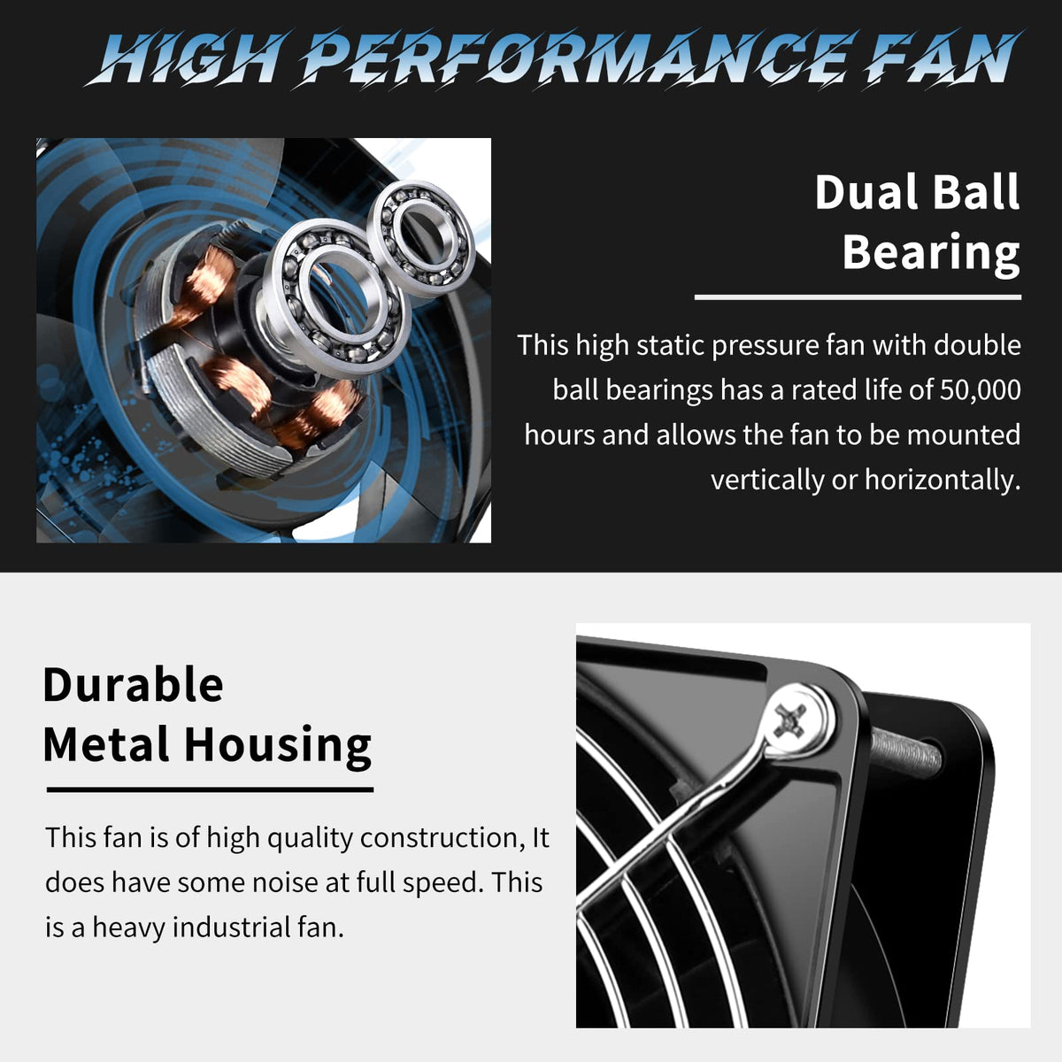 110V 120mm AC Axial Cooling Fan B81977