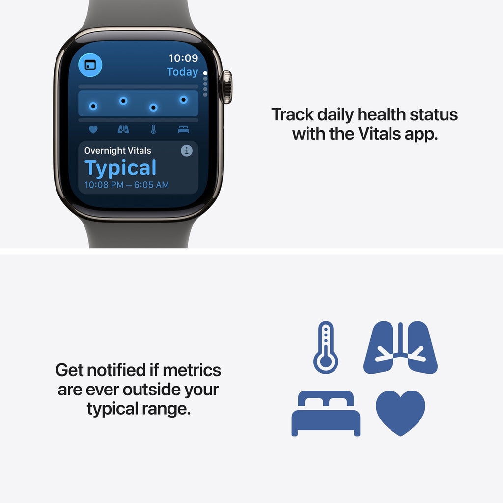 GPS 42mm Jet Black Aluminum Smartwatch with Black Sport Band U8360