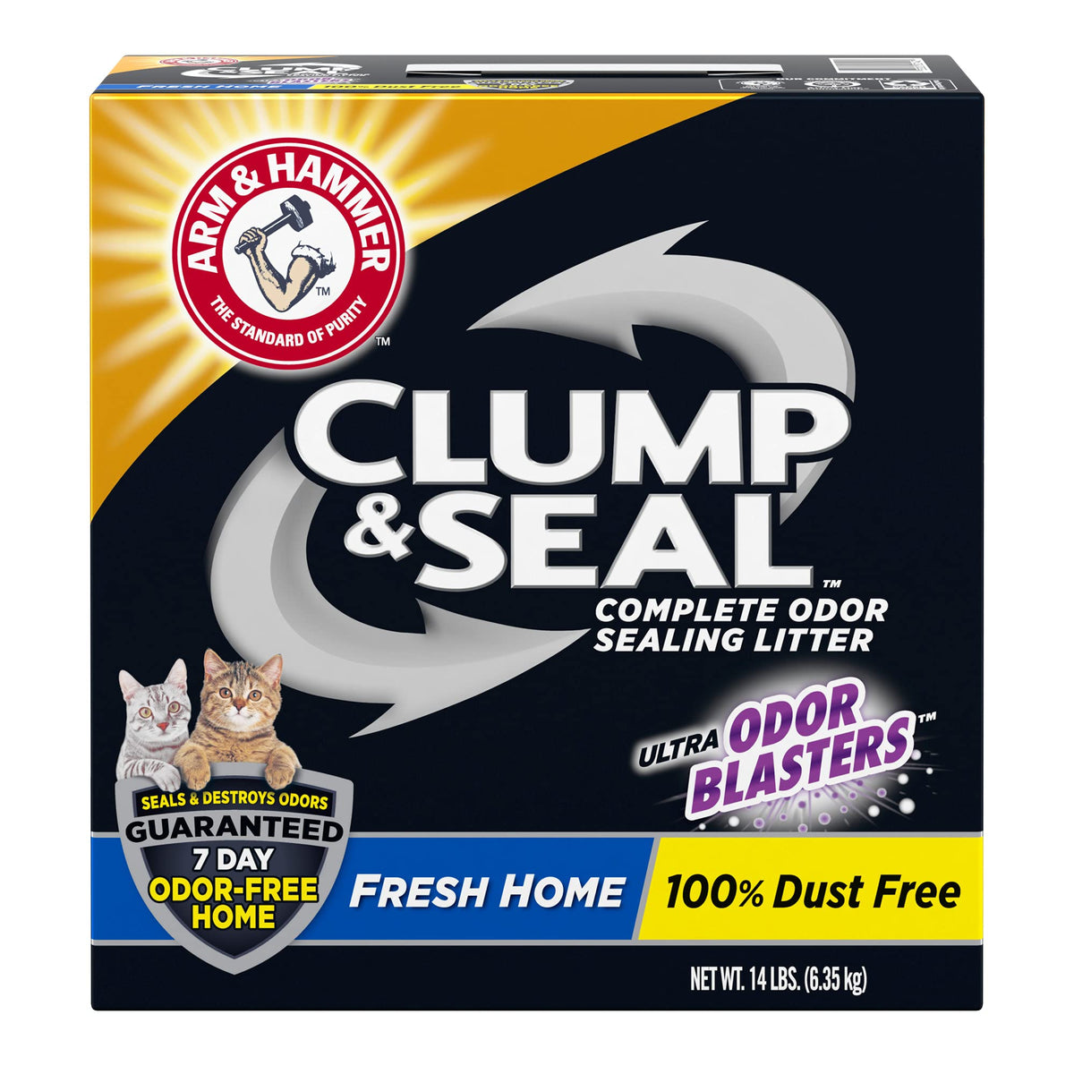 Clump & Seal Fresh Scent Cat Litter 14lb I728