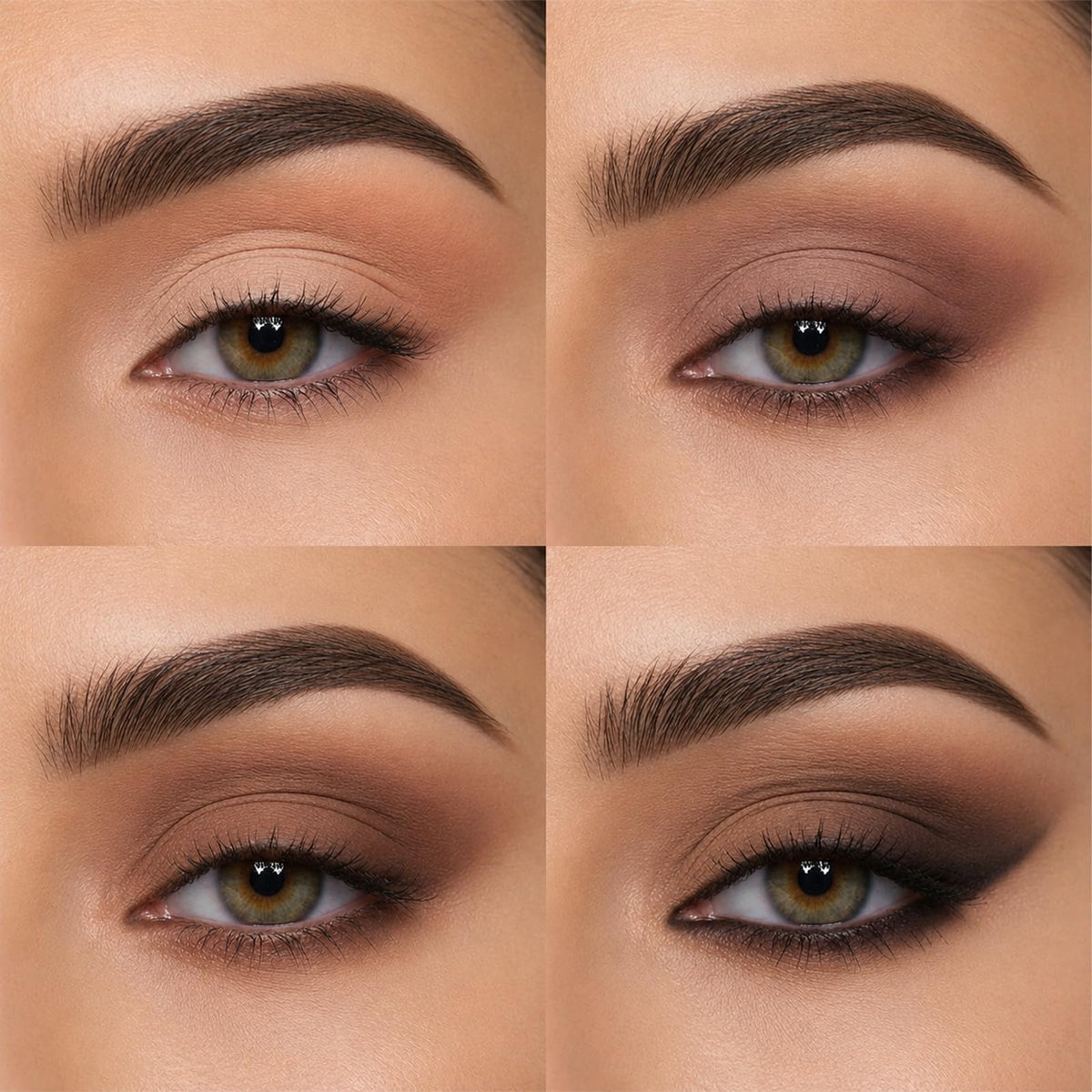 Neutral Nude 9 Colors Matte Eyeshadow Palette with Mirror S595889