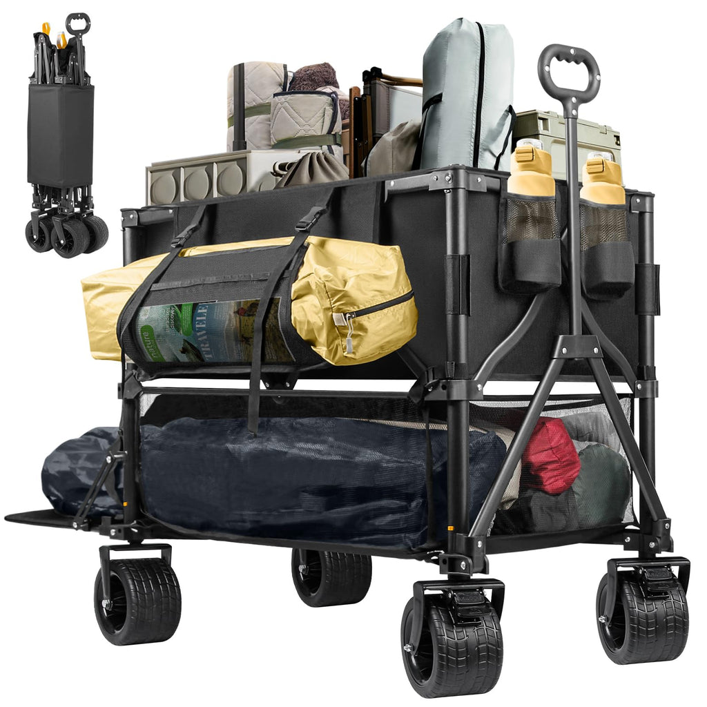 600lb Capacity 400L Collapsible Wagon D996386