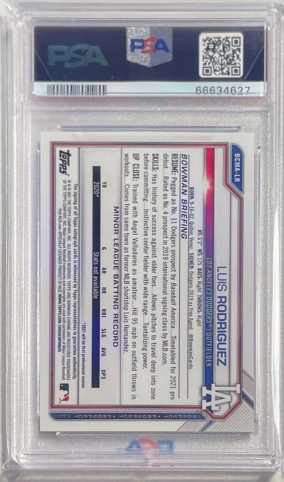 Baseball Autographed Cards Z729