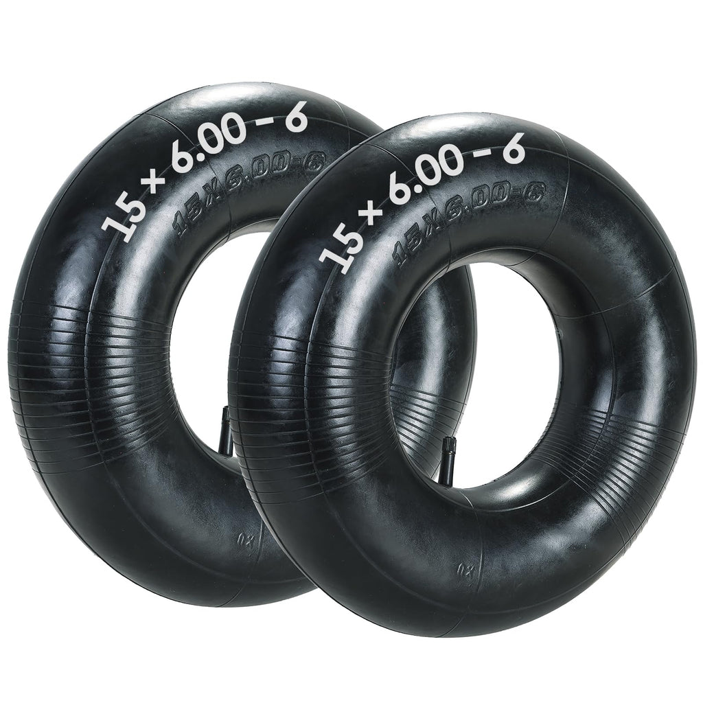 2 Pack 15 x 6.00-6" Inner Tubes with TR-13 Valve Stem V31156