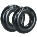 2 Pack 15 x 6.00-6" Inner Tubes with TR-13 Valve Stem V31156
