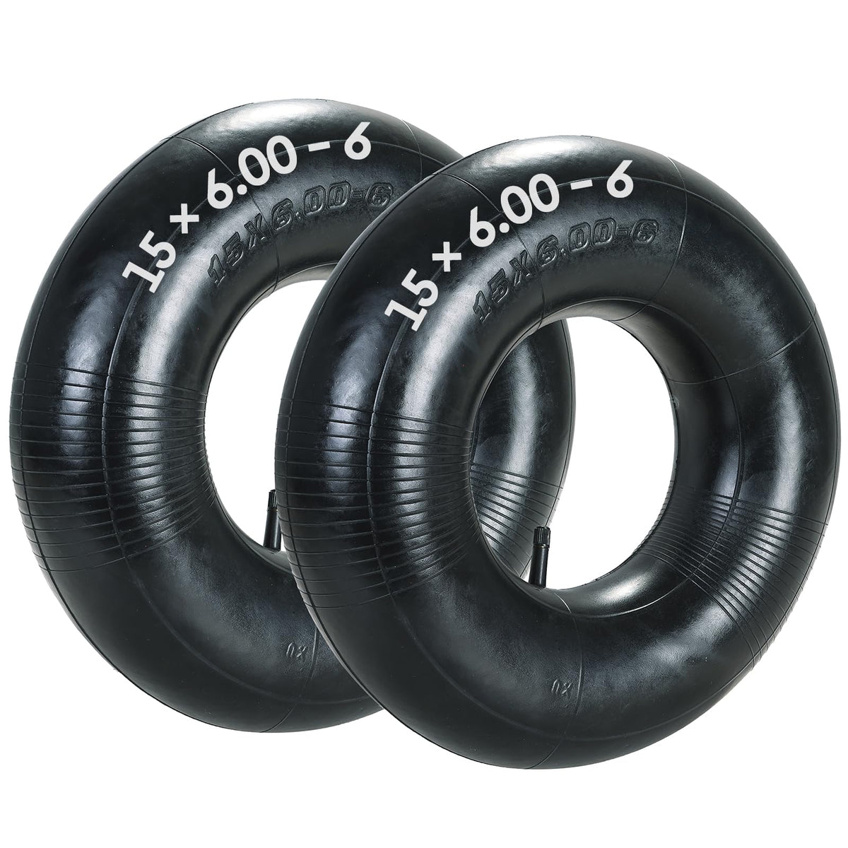 2 Pack 15 x 6.00-6" Inner Tubes with TR-13 Valve Stem V31156
