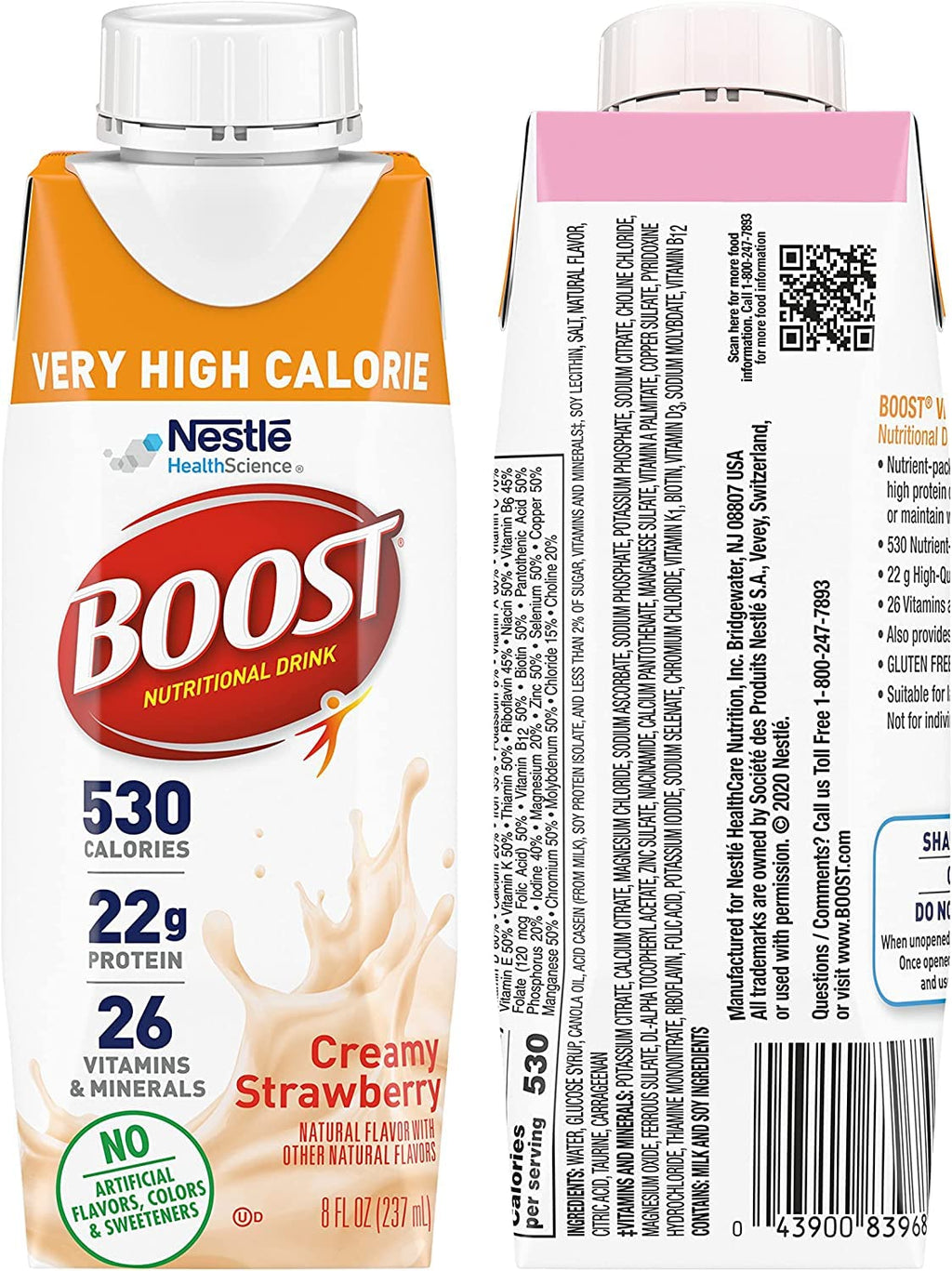Very High Calorie Nutritional Drink Variety Pack, 12 Count E7695
