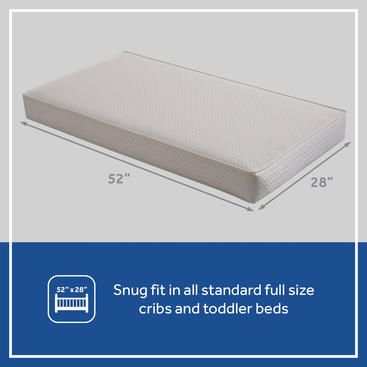2 Stage Breathable Crib Mattress G6532