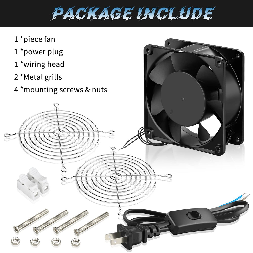 110V 120mm AC Axial Cooling Fan B81977