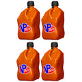 5 Gallon Plastic Utility Jug Orange 4 Pack G329006