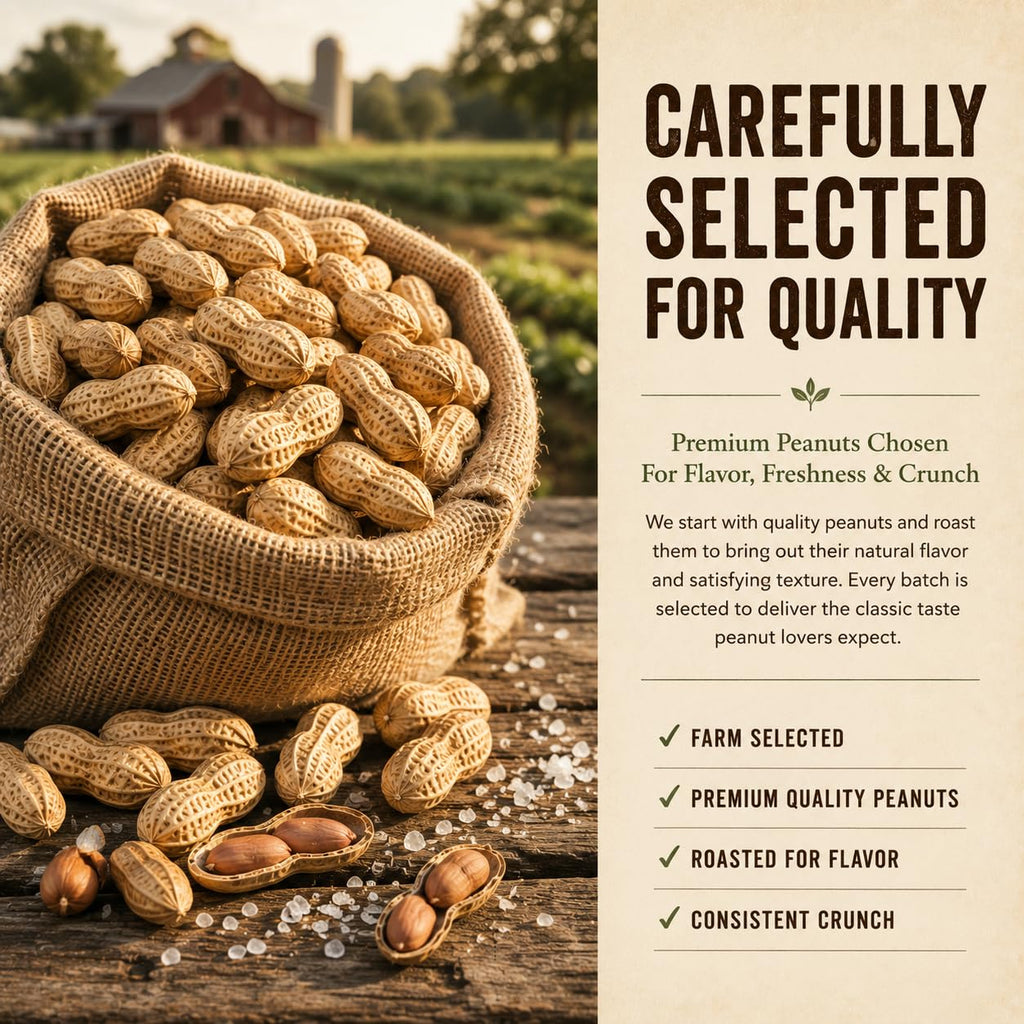 Roasted Salted Peanuts In Shell 1 LB S52567