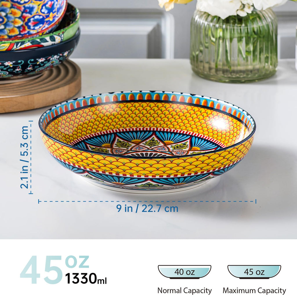 Ceramic Serving Bowls Set of 4 R259