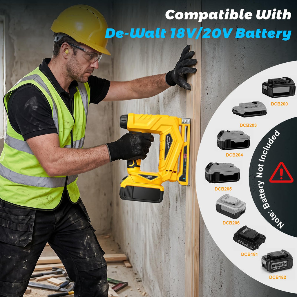 18 Gauge Cordless Brad Nailer and Narrow Crown Stapler W5222