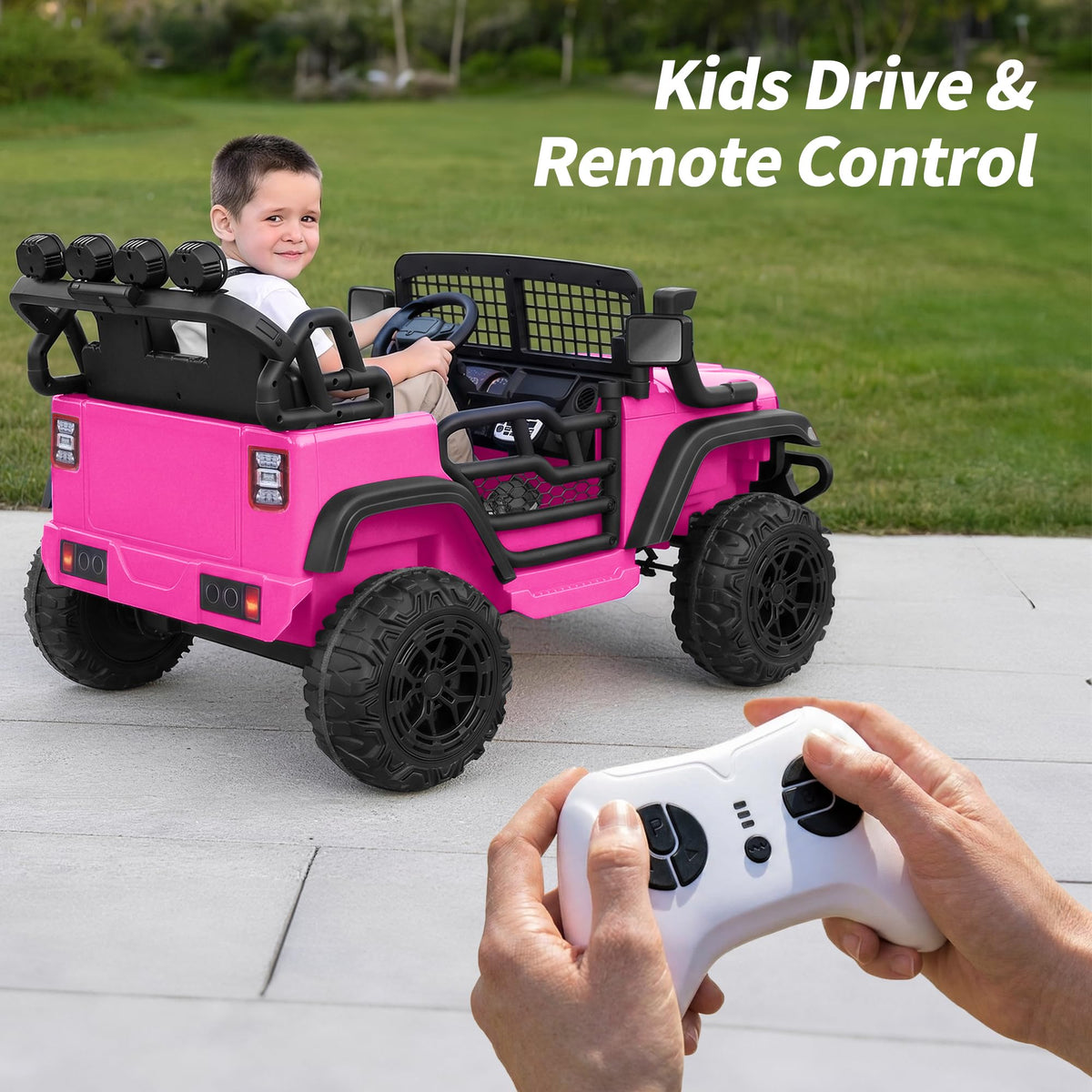 2 Seater 24V Electric Ride on Car with Remote V311842