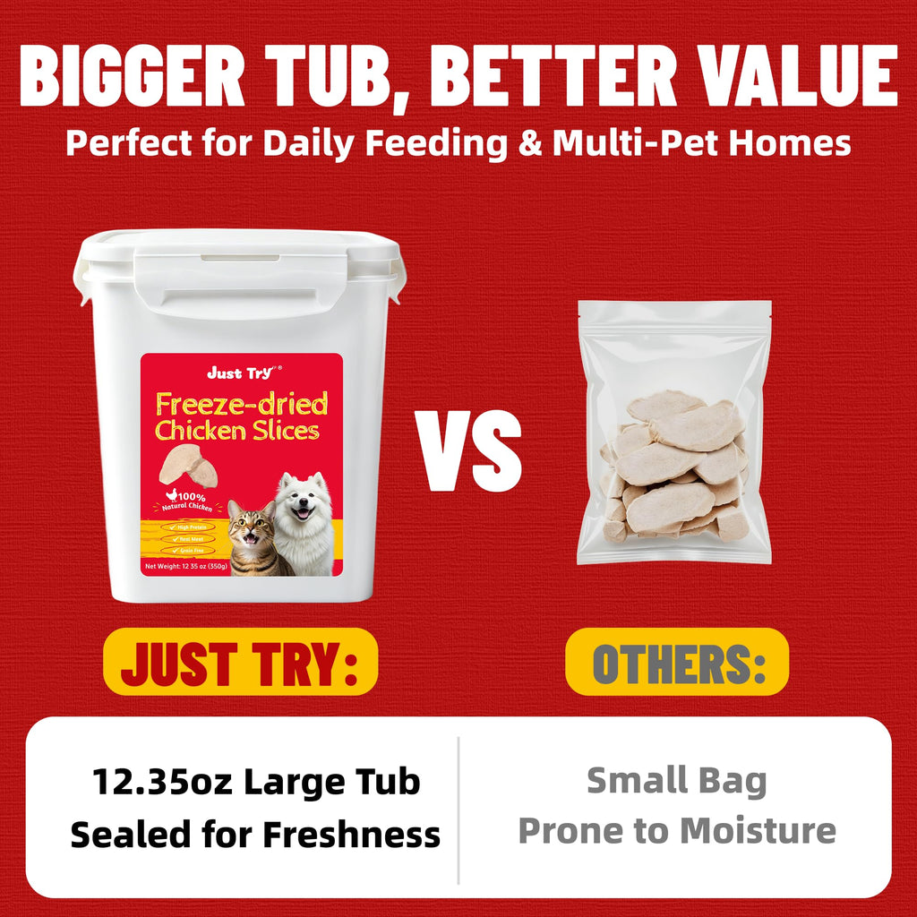 Freeze Dried Chicken Breast Cat & Dog Treats G9280