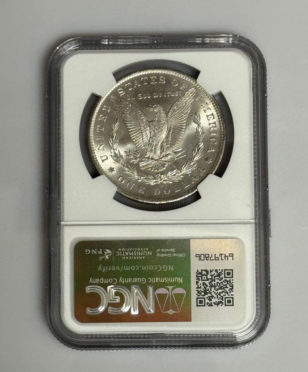 Morgan Silver Dollar Graded Coin N998627