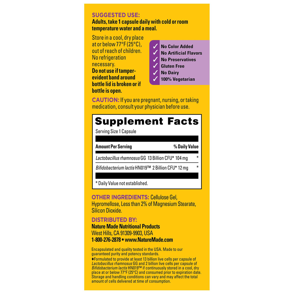 Probiotic Capsules C20734
