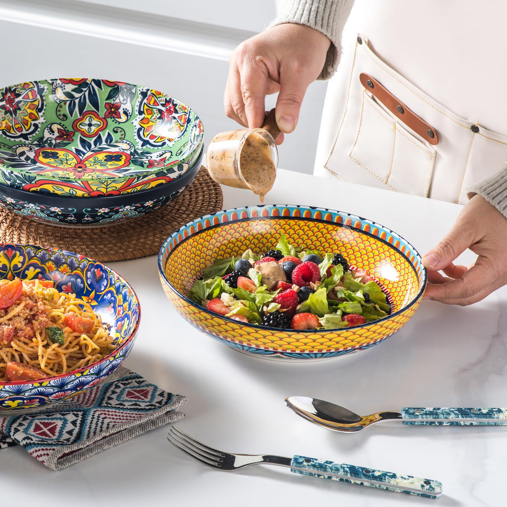 Ceramic Serving Bowls Set of 4 R259
