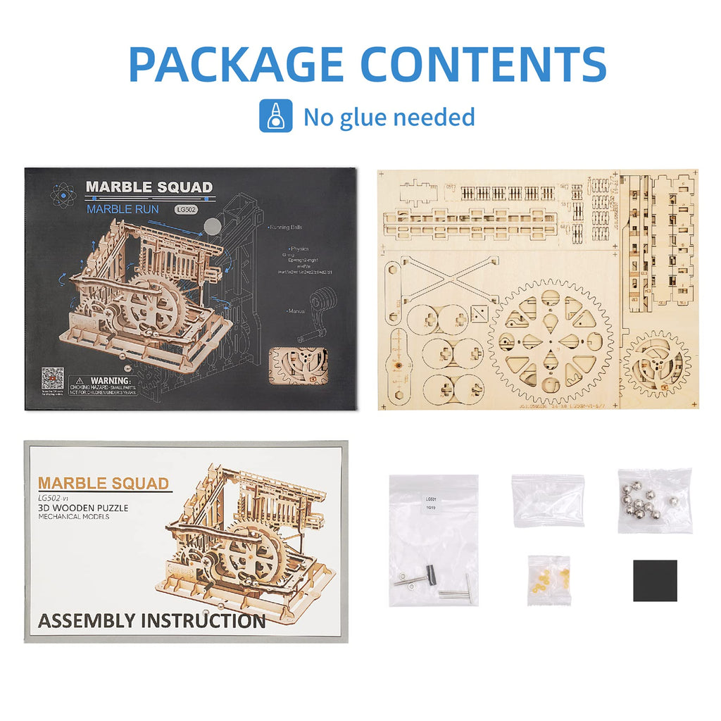 3D Wooden Mechanical Gears Craft Kit K81005