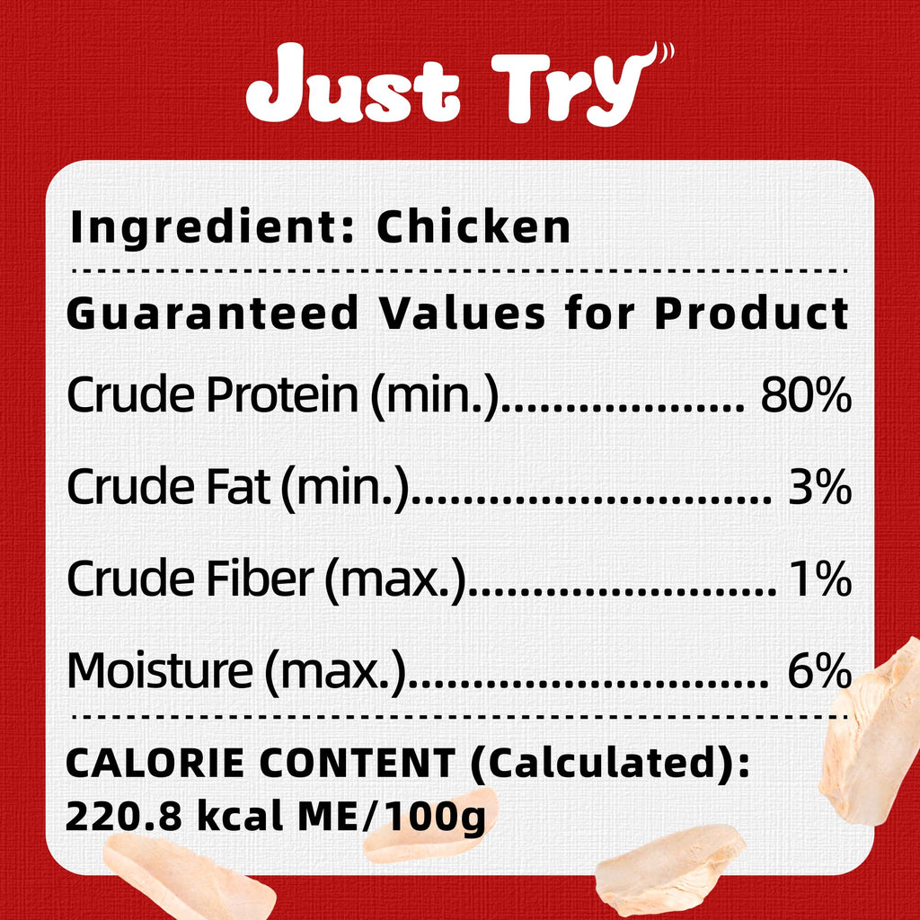 Freeze Dried Chicken Breast Cat & Dog Treats G9280