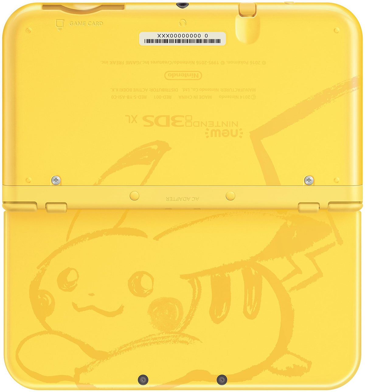 Yellow 3DS XL Bundle with AC Adapter I334