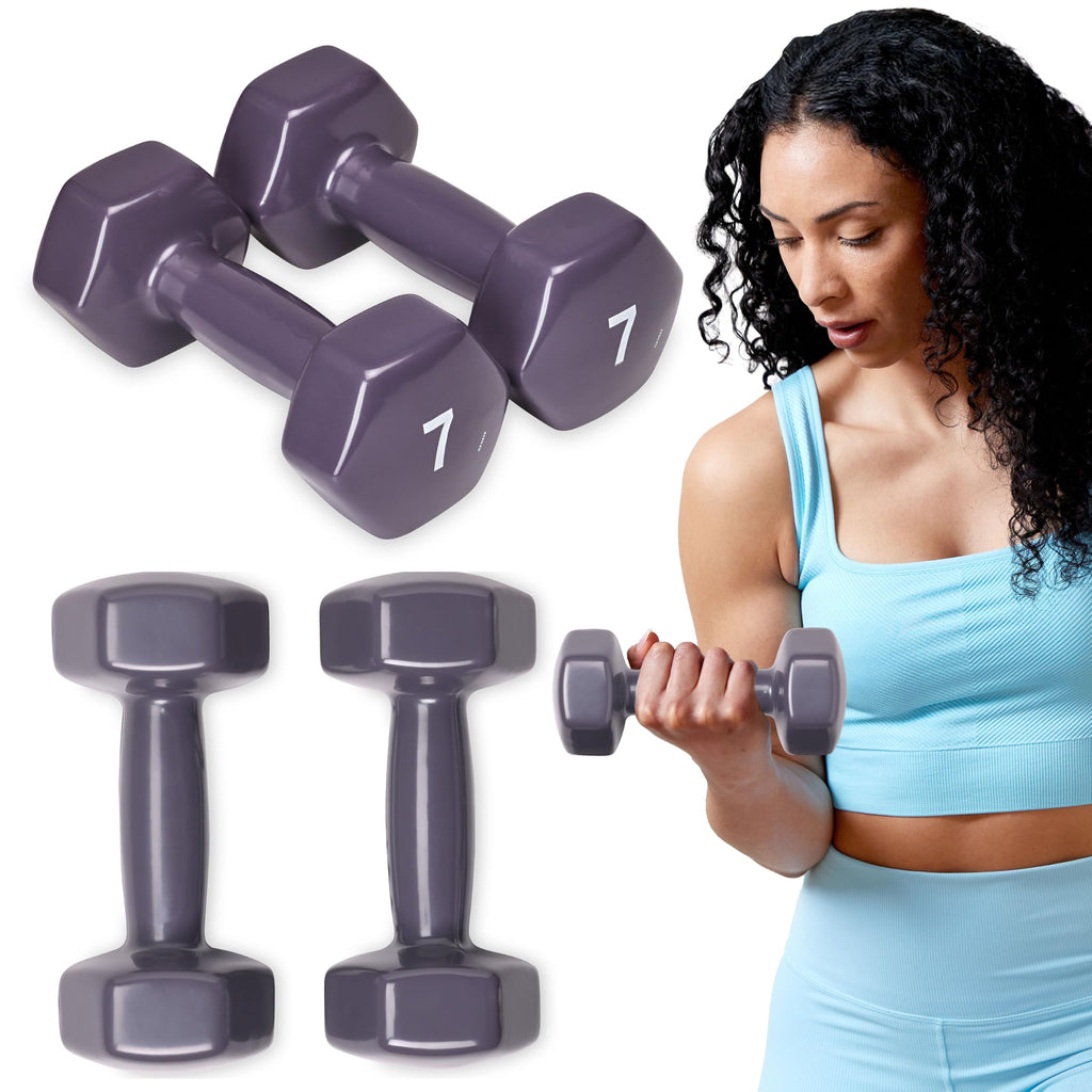 Vinyl Coated Dumbbells Set of 2 N373978