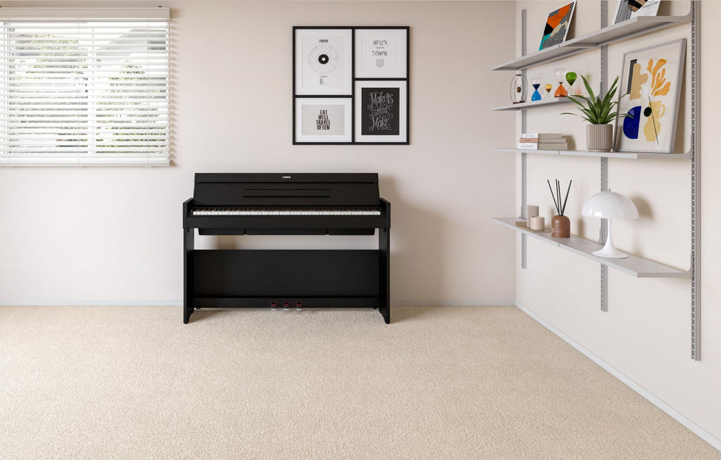 Black 88-Key Weighted Digital Piano U949