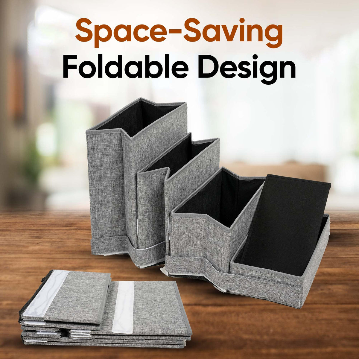 Foldable Pet Stairs with Storage N25306