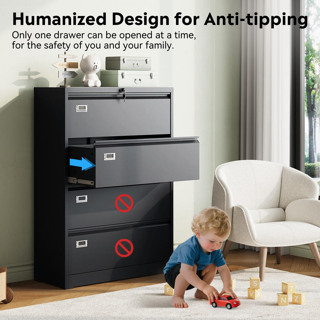 4 Drawer File Cabinet R958832