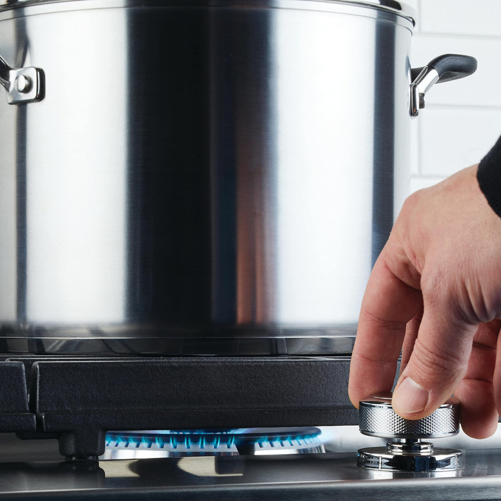 8-Quart Stainless Steel Stock Pot with Lid T52120