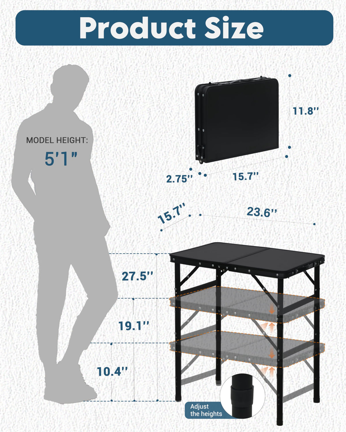 Small Folding Table L6939