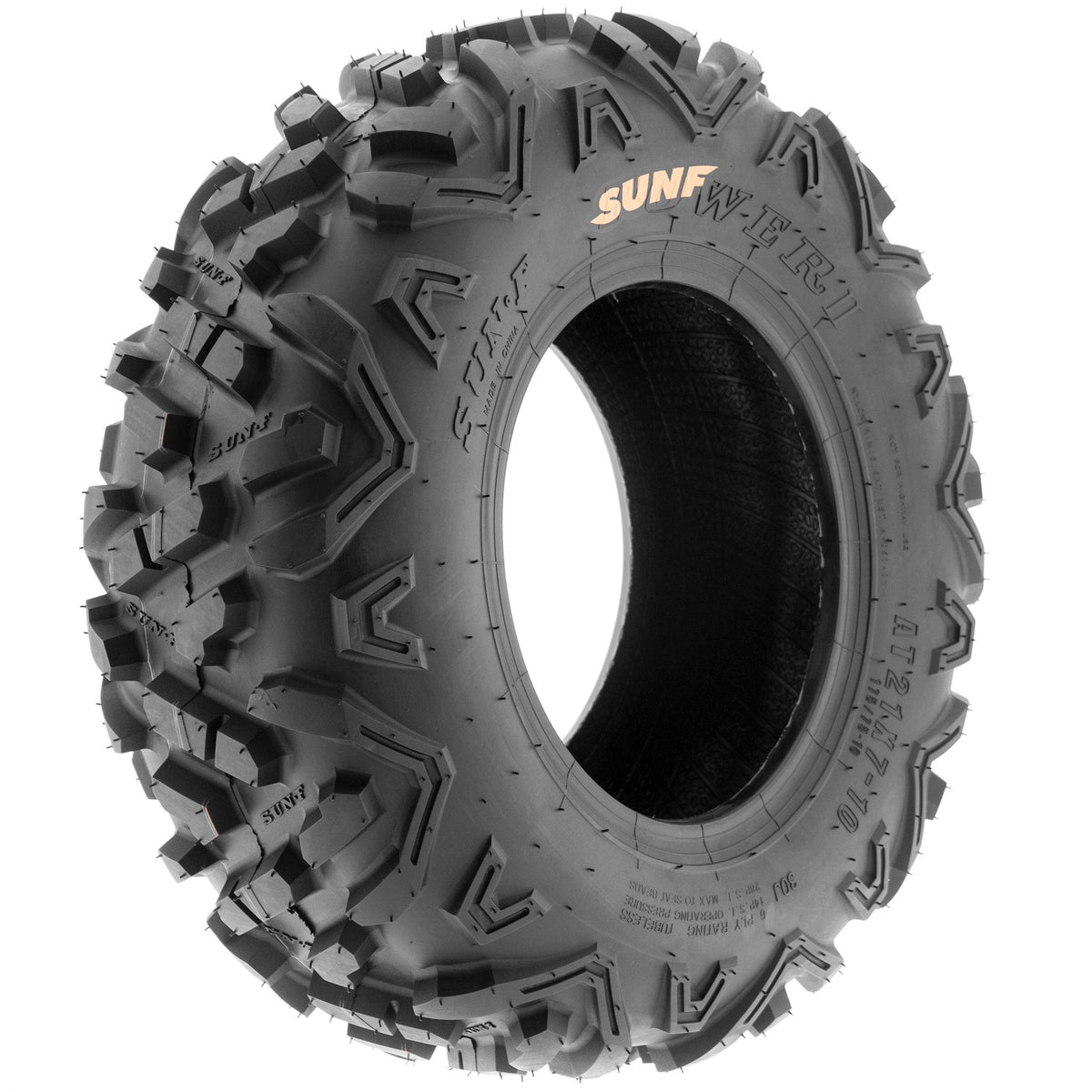 19x7-8 18x9.5-8 Tubeless 6 Ply Z3886