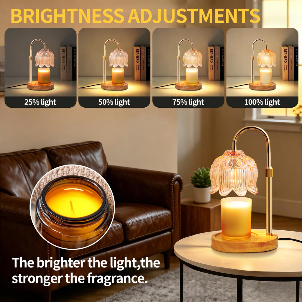 Candle Warmer Lamp with Timer O62356