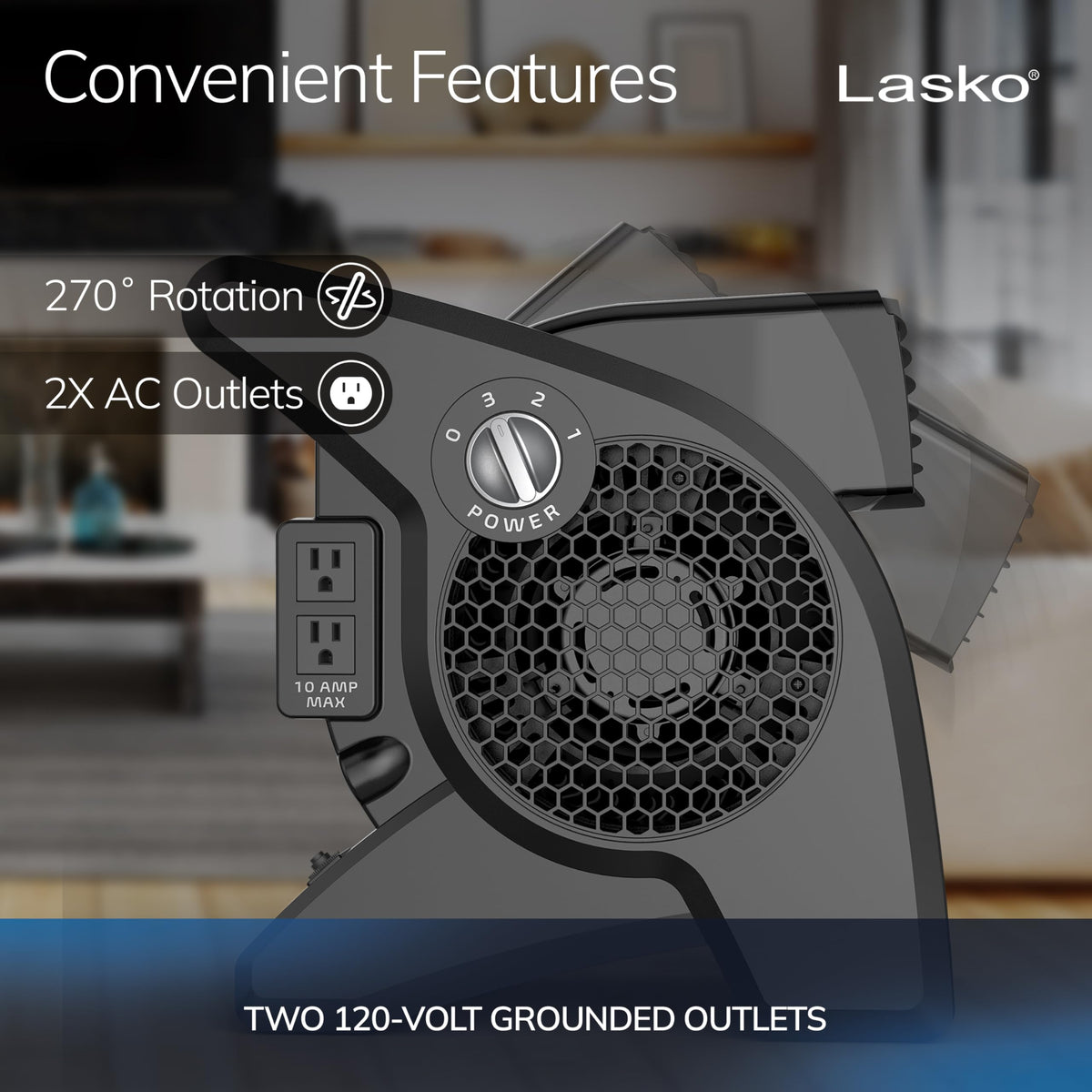 High Velocity Portable Pivoting Blower Fan Z85772