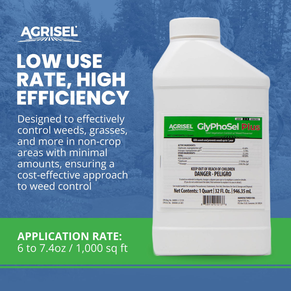 32 Ounces Post Emergent Weed Killer F409051