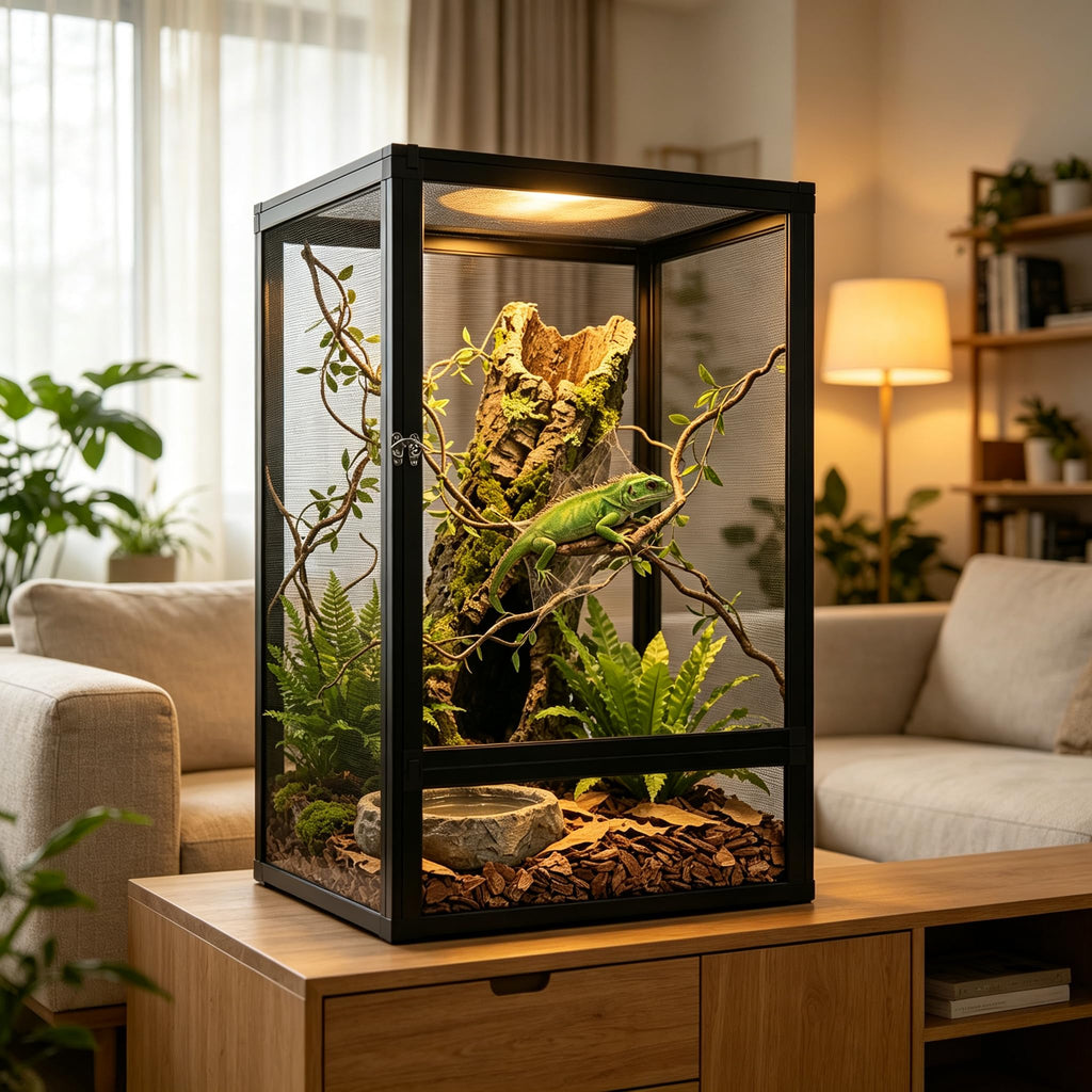 33 Gallon 26"x17"x17" Mesh Screen Reptile Enclosure T432816