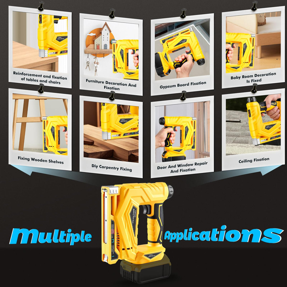 18 Gauge Cordless Brad Nailer and Narrow Crown Stapler W5222