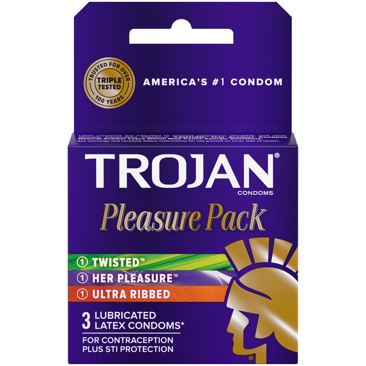 3 Count Condoms U4068