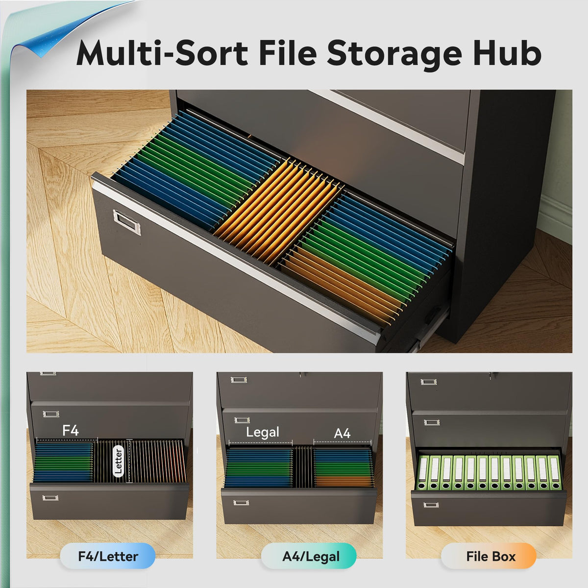 4 Drawer File Cabinet R958832