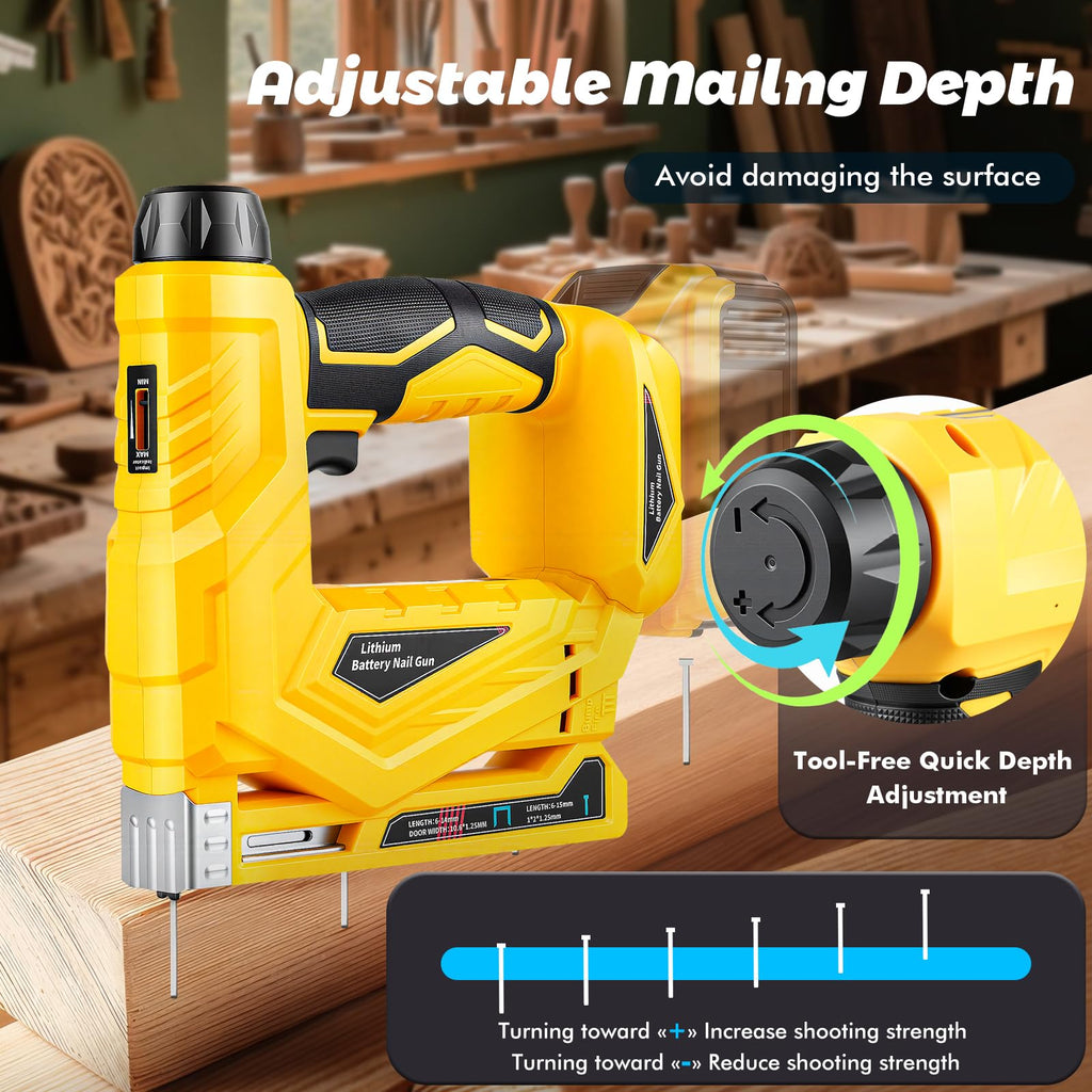 18 Gauge Cordless Brad Nailer and Narrow Crown Stapler W5222