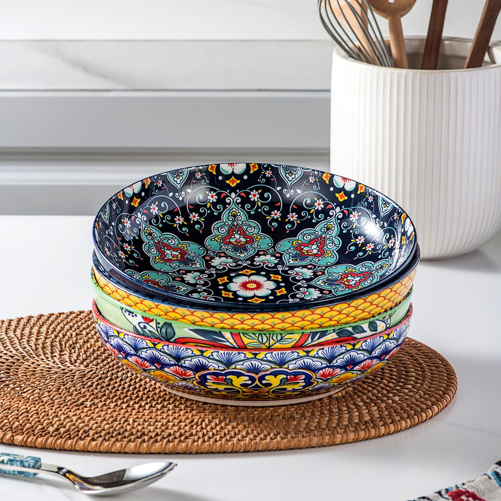 Ceramic Serving Bowls Set of 4 R259