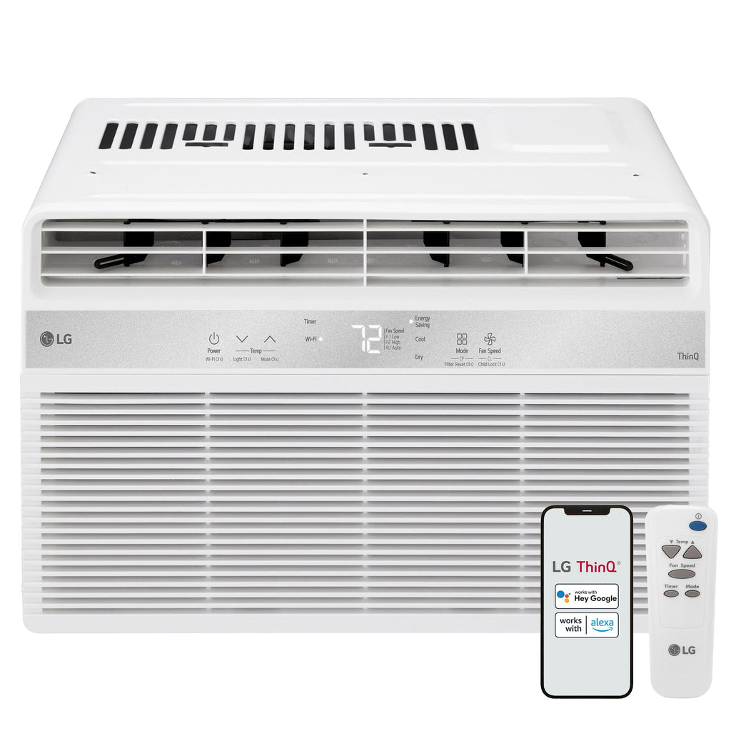 8000 BTU White Window Air Conditioner D662