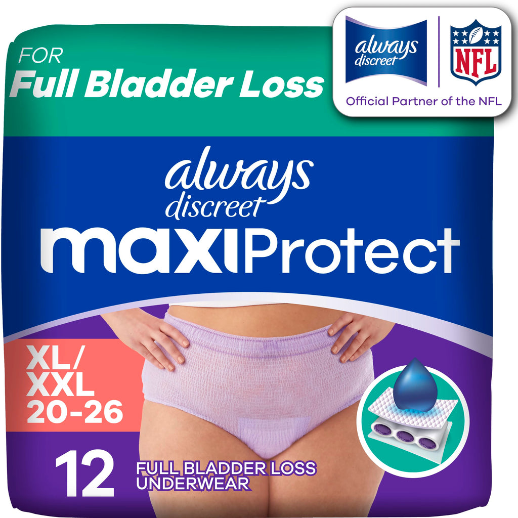 Scented Adult Diapers Size XL/XXL 12 Count N437