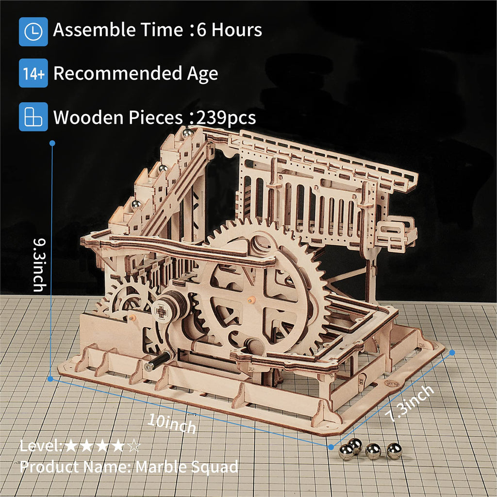 3D Wooden Mechanical Gears Craft Kit K81005