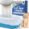 Jumbo 15 Count Pack of 5 Cat Litter Box Liners J7810