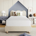 Twin Memory Foam Mattress 5 Inch Medium Firm White Y39266