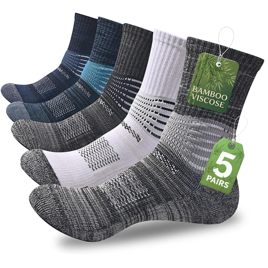 Compression Ankle Support Crew Socks 3 Pairs A239