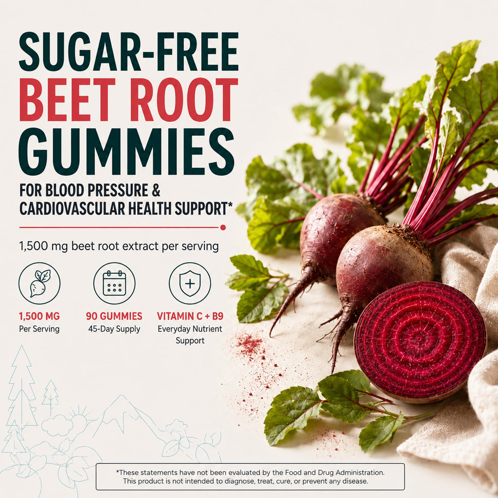 Sugar-Free Beet Root Gummies 90 Chews R397133
