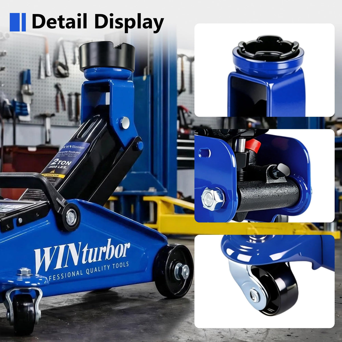 2 Ton Low Profile Hydraulic Floor Jack K473