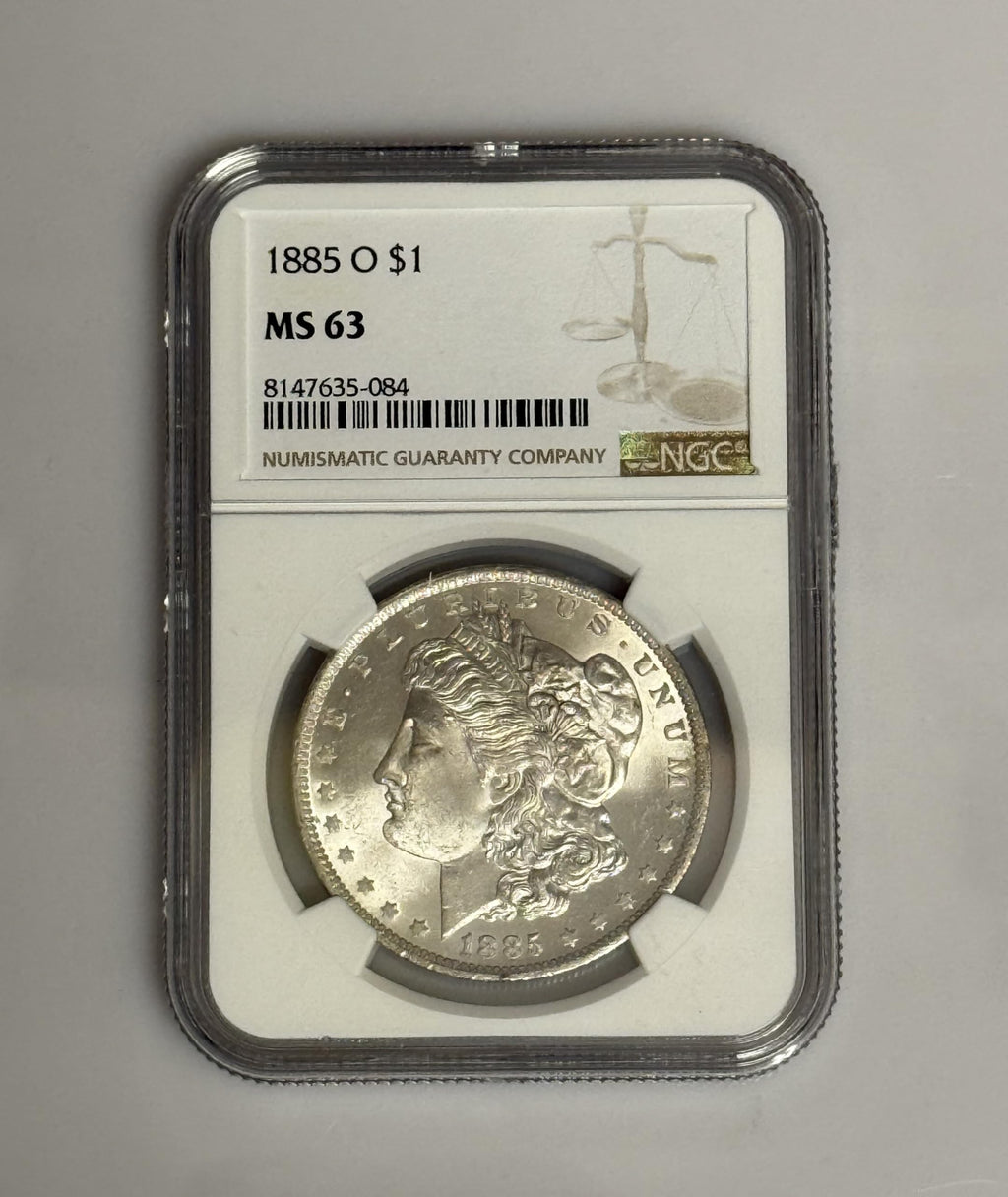 Morgan Silver Dollar Graded Coin N998627