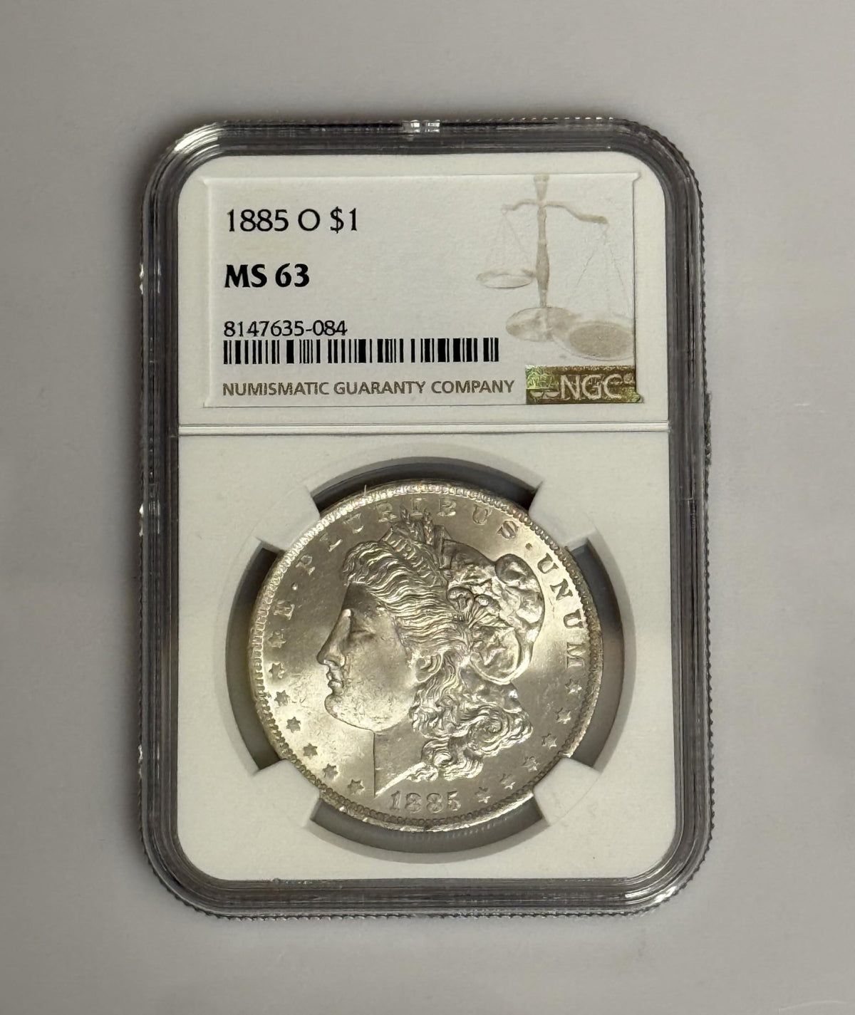 Morgan Silver Dollar Graded Coin N998627